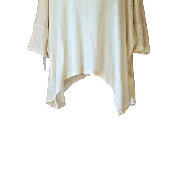 Joe Fresh Pullover Swing Tunic Cream Wool Blend Woman's Size Large NWT - Picture 2 of 6